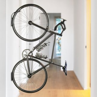 the art of storage gravity stand for two bikes